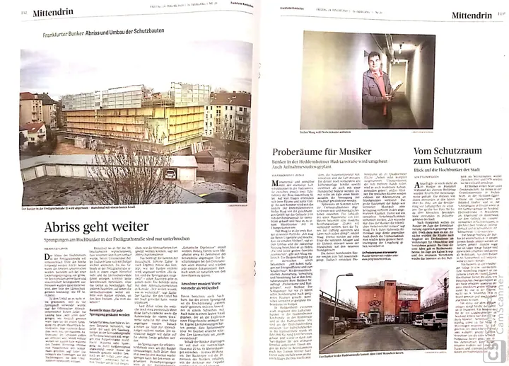 Frankfurter Rundschau vom 23.01.2020 – News-Grafik aus dem Musikbunker-Archiv