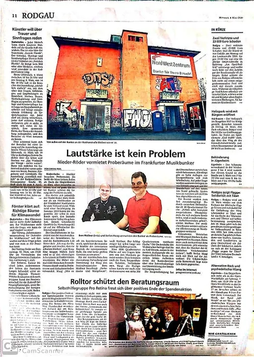 Offenbach Post vom 04.03.2020 – News-Grafik aus dem Musikbunker-Archiv