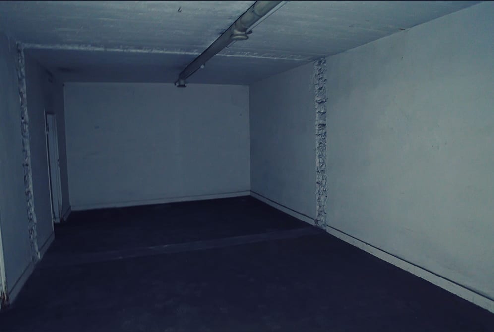 Historische Aufnahme des Bunkers oder Umbaus 3 im Musikbunker Frankfurt Römerstadt
